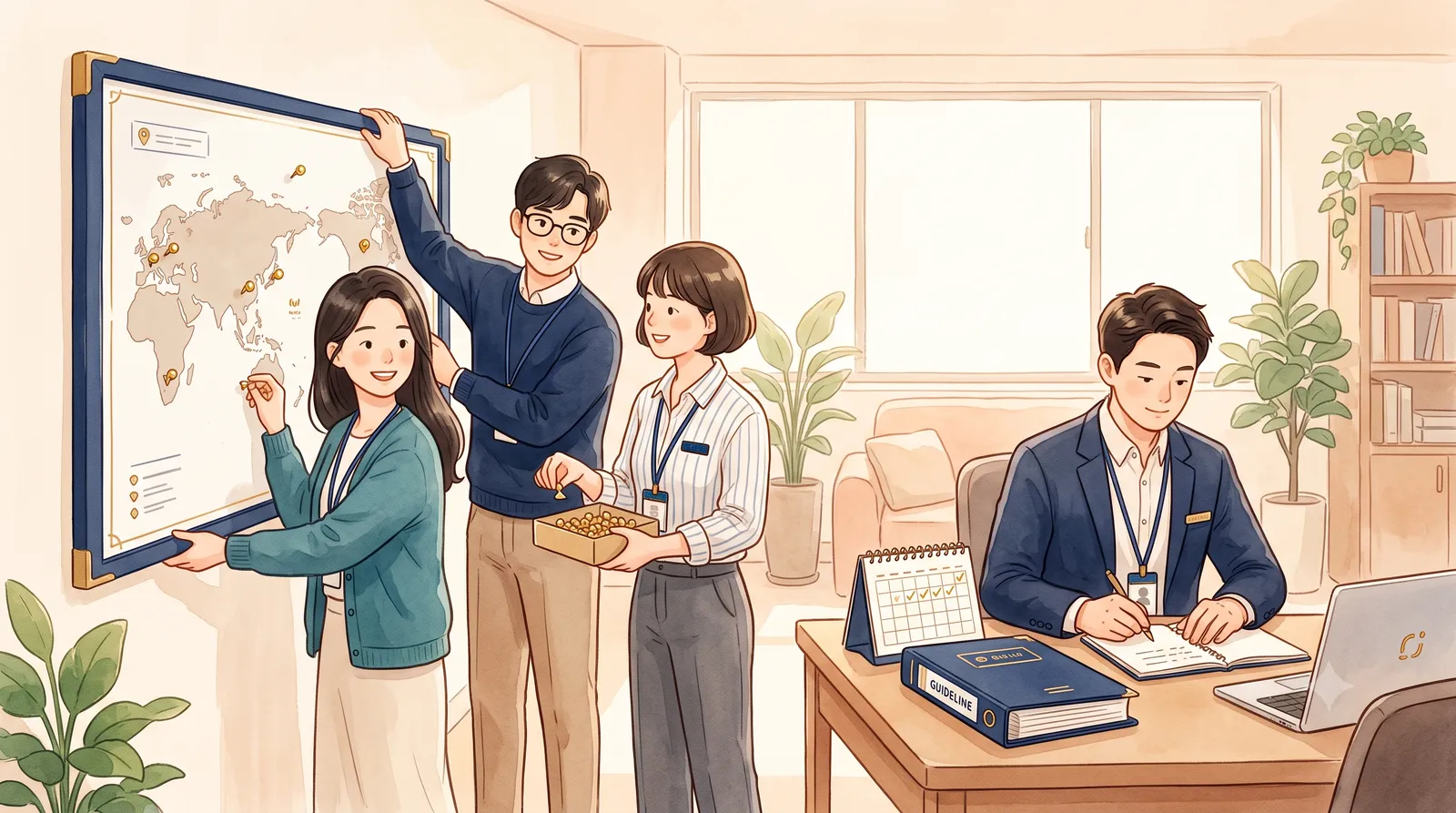 정착 패키지